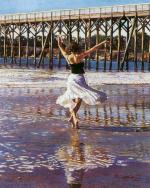 水粉大师Steve Hanks 183-DancingWithTheTide